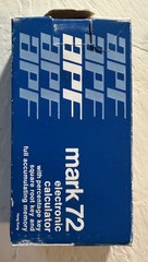 APF Mark 72 Calculator –VTG 1975 Red Digits LED Display – Hong Kong Works