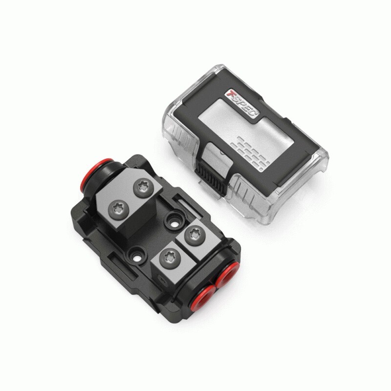 T-SPEC VFDB2 / 2-POSITION MANL FUSED DISTRIBUTION BLOCK FOR CAR AUDIO **NEW**