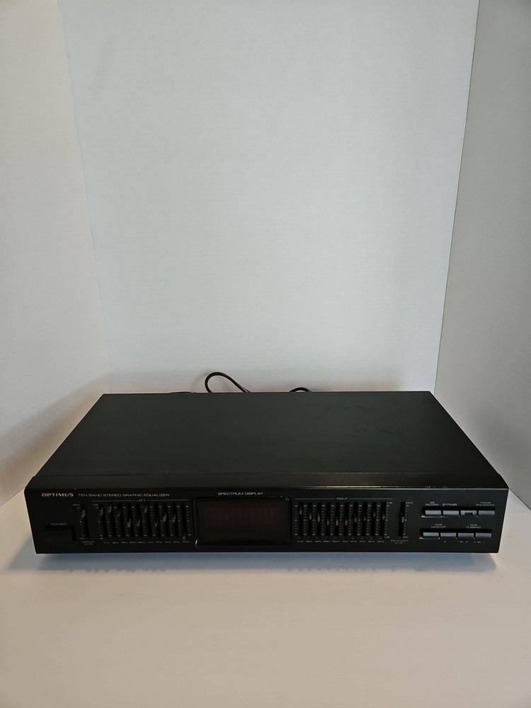 Optimus 31-2030 10-Band Stereo Graphic Equalizer – Works Great