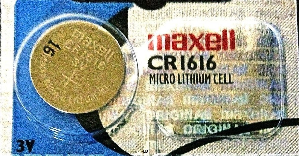 CR 1616 MAXELL LITHIUM BATTERIES (1 piece) 3V watch New Authorized Seller
