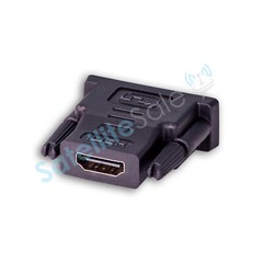 SatelliteSale Male DVI to Female HDMI Adapter 1080p Full HD PVC Converter