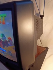 🔥Sansui 19in CRT TV Retro Gaming Tv Fully Tested W/Remote CLEAN Tv 2001 RCAs
