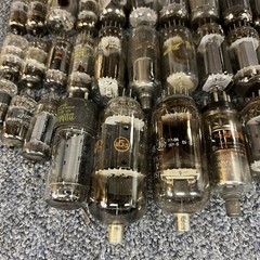 Vintage Vacuum Tube Lot Mixed Brands RCA GE Zenith Sylvania Untested 66+ Tubes