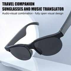 Smart Glasses AI Bluetooth Glasses with 144+Translation for Men & Woman Travel…