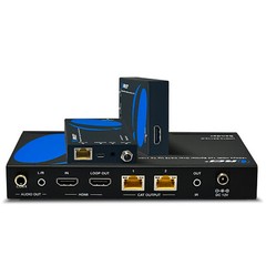 OREI 4K Ultra HD 1×2 HDMI Extender Splitter Over CAT6/7 (UHD12-EX115-K)
