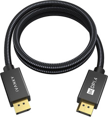 IVANKY 8K Displayport 1.4 Cable 3Ft, VESA Certified DP to DP Cord 3.3Ft, [8K@60H