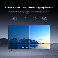 Onn 4K Pro Streaming Device 2026 Google TV Gemini UHD 3gb 32gb Ethernet Grey