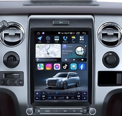 8Core 4+64G Android13 Car Stereo Radio CarPlay GPS Navi For 2013 2014 Ford F150