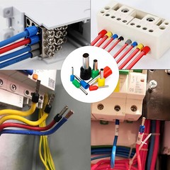 1400PCS Cable Wire Cord Pin End Bootlace Ferrule Terminals Crimp Connectors Kit