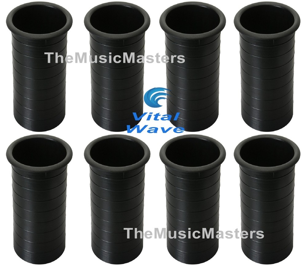 (8) Speaker Port Tubes 3in x 5in Deep Woofer Subwoofer Sub Box Bass Vent VWLTW