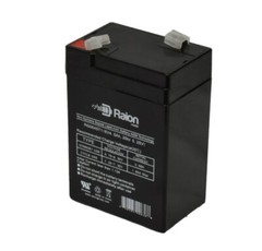 Raion Power 6V 4.5Ah Replacement SLA Battery For Sealed Lead Acid 6 Volt 4.5 Amp