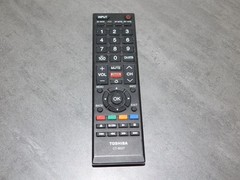 Toshiba CT-8037 Remote Control TV 40L3400 40L3400U 50L3400 58L5400 65L5400