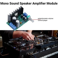 Mono Amplifier Board 120W Single Channel Audio Power Module for Subwoofer – 1…