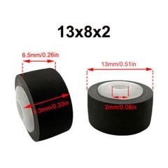 5PCS For Sony TC-WR635S TC-WR645S Cassette Pinch Roller Rings Wheel Replacement