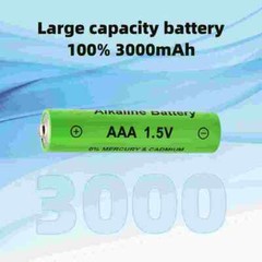 16 Pack AA AAA Rechargeable Batteries 1.5V 3000mAh Alkaline Battery Long Lasting