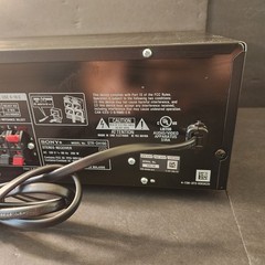 Sony STR-DH190 Black Stereo Receiver Bluetooth *Tested* 200 Watts Phono & Aux In