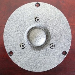 vintage DYNAUDIO D-260 28mm dome tweeter, Denmark c.1995—has been spray-painted