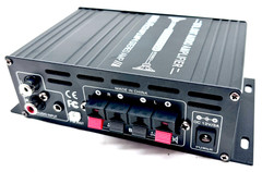 AK-380 Audio Power Amplifier USB SD Bluetooth FM AUX Black