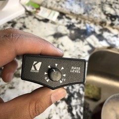 KICKER Bass Level Remote Control Knob Dash Mount – Original OEM