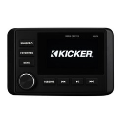 Kicker 51KMC4 Marine Dual-Zone Media Center Receiver w/Bluetooth/AM/FM/WB/USB