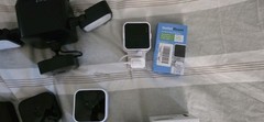 Lot of 3 Blink Outdoor, 1 indoor, doorbell, & Blink Floodlight with module