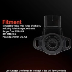 0.87in/22mm Throttle Position Sensor TPS 3131705 Compatible with Polaris