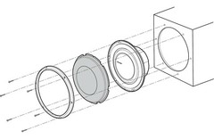 Pioneer UD-10GL10″ Speaker Grill for TS-D10LS2/S4