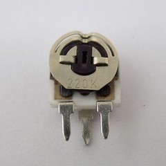 10x DRALORIC Ceramic Trimmers Resistor 220Kohm 20% 70 WTD-K-P-C