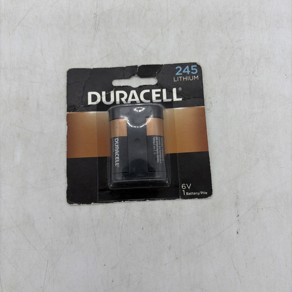 Duracell 245 6V High Power Lithium Batteries – 1 Count Pack, Y