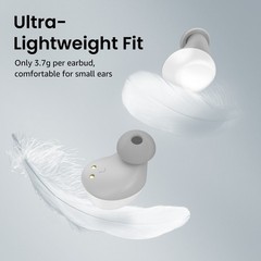 TOZO – A1 Lightweight Wireless Earbuds Headphones, White – Refurbished