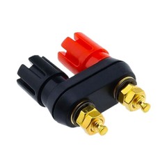 10 Pcs Speaker Terminal Binding Post Power Amplifier Dual 4mm Banana Plug