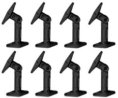 8 Pack Lot – Black Universal Wall or Ceiling Speaker Mounts Brackets fits BOSE