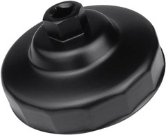 15 Flute Oil Filter Wrench Fit for Oil Filters, Steel Oil Filter Socket Removal
