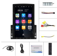 Android 13 CarPlay GPS WiFi 10.1″ Double 2Din Touch Vertical Car Stereo Radio BT