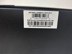 Bose SoundLink 714675-0010 OE Headphones Bluetooth Wireless Headsets Black/Blue.