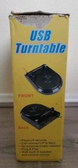 Plug And Play USB Turntable. BR603 IN BOX. Tested With New Needle