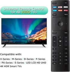 Universal Replacement Remote for VIZIO Smart TVs – Durable ABS Design