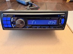 Alpine CDE-122 Single Din Car Stereo With CD Player AUX USB (No Bluetooth)