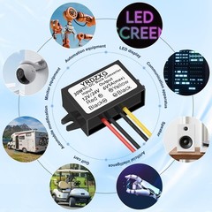 YRDZXG12V to 6V 5A 30W DC-DC24V Step-Down Adapter, 12V/24V TO