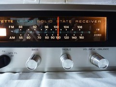 Lafayette LR-100 Stereo Receiver Vintage Japan 1970 *SEE VIDEO* Awesome Shape
