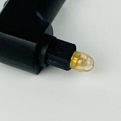 Toslink 90° Digital Optical Audio Cable Adapter Male to Female Right Angle L