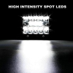 LED Light Bar 2PCS 4 inch 20000LM Work Spot Flood Pods Offroad Driving Fog Lamp