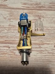 TECHNICS STYLE GOLD Headshell AT-VM95CH Cartridge COMBO NEW USA SELLER SHIP