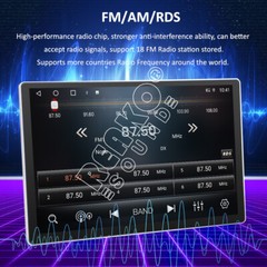 13.1”Android 8 CORE 6+128GB Car stereo Headunit DSP Carplay 2K QLED GPS FM 2DIN
