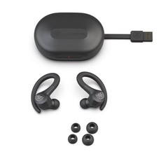 JLab Audio JBuds Air Sport True Wireless BT Earbuds Ear-Hook Black IP66 New NIB