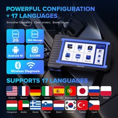 2025 MUCAR VO7S Bidirectional Car Diagnostic Scanner Tool All System K-ey Coding