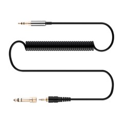 Coiled Spring Audio Cable For FOCAL SPIRIT ONE/ ONE S/Classic Takstar HD6500