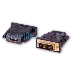 SatelliteSale Male DVI to Female HDMI Adapter 1080p Full HD PVC Converter