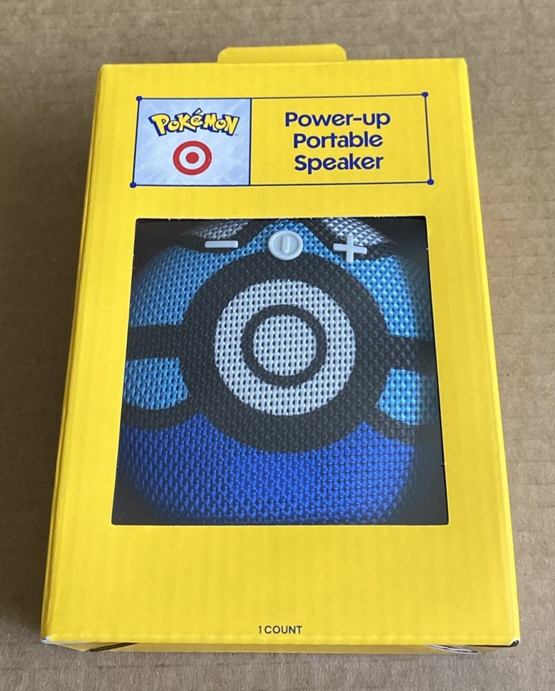 Pokemon x Target DiveBall Portable Bluetooth Speaker NEW Limited Edition In Hand