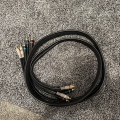 6FT COMPONENT VIDEO CABLE WITH AUDIO 5 RCA RED GREEN BLUE RGB for HDTV DVD VCR